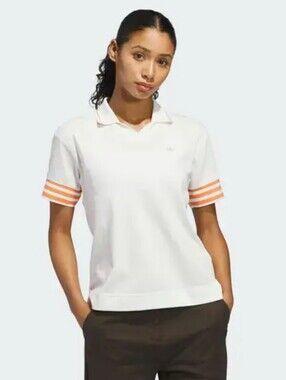 White Golf  Originals 3-Stripe Polo Shirt